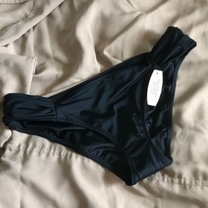 Black bikini bottoms